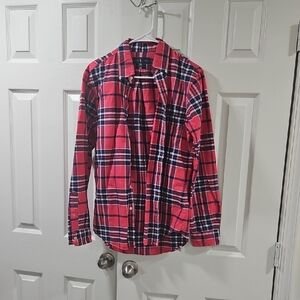 Ralph Lauren Red and Blue Plaid Shirt